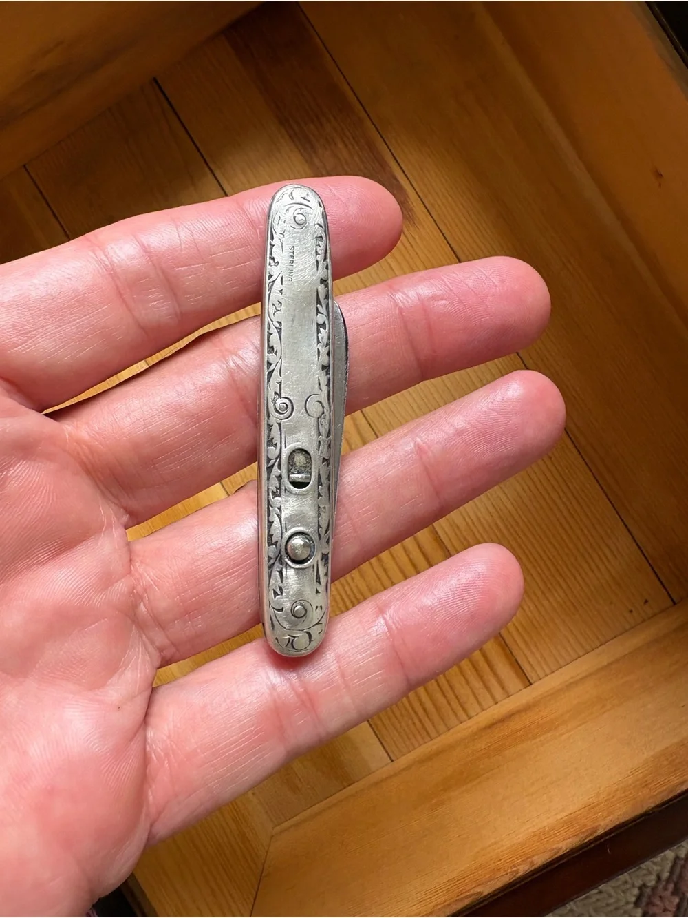 Sterling Silver Pocket Multi-Tool antique 1916